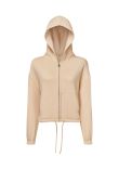 TriDri Womens TriDri recycled drawstring full-zip hoodie