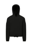 TriDri Kids TriDri recycled cropped oversize hoodie