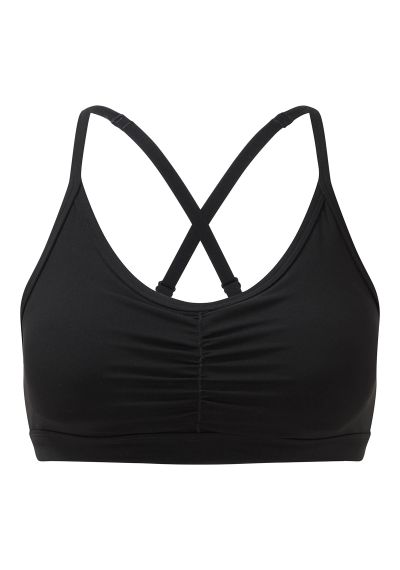 TriDri Women's TriDri ruched sports bra (medium impact)