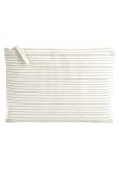 Westford Mill Striped organic accessory pouch