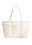 Westford Mill Striped organic cotton shopper