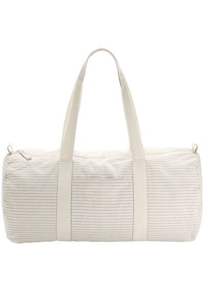 Westford Mill Striped organic cotton barrel bag