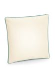Westford Mill Fairtrade cotton piped cushion cover