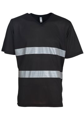 Yoko Hi-vis top cool super light v-neck t-shirt (HVJ910)