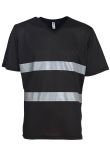 Yoko Hi-vis top cool super light v-neck t-shirt (HVJ910)