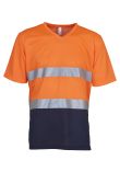 Yoko Hi-vis top cool super light v-neck t-shirt (HVJ910)