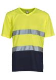 Yoko Hi-vis top cool super light v-neck t-shirt (HVJ910)