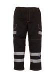 Yoko Hi-vis polycotton cargo trousers with kneepad pockets (HV018T/3M)