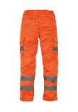 Yoko Hi-vis polycotton cargo trousers with kneepad pockets (HV018T/3M)