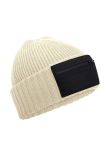 Beechfield Zip patch beanie