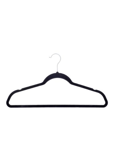 Home & Living Velvet-effect coat hangers (25-pack)