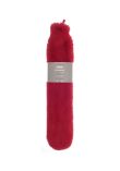Ribbon Super luxury faux fur long hot water bottle and cover