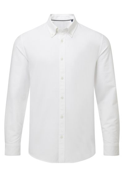 Asquith & Fox Mens cotton long sleeve Oxford shirt