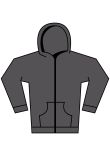 Build Your Brand Womens vintage heavy zip hoodie