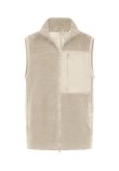 Front Row Recycled sherpa gilet
