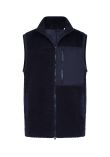 Front Row Recycled sherpa gilet