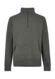Kustom Kit Regular fit 1/4-zip piqu sweatshirt