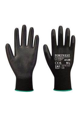 Portwest PU Palm Glove Latex Free (Retail Pack) A128