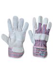 Portwest Leather Rigger 260 Cow Split Palm Bar Glove A210