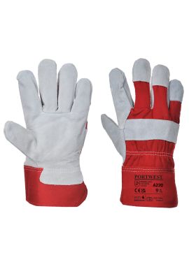 Portwest Leather Rigger 130 Cow Split Glove A220