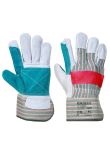 Portwest Leather Rigger 320 Cow Split Reinforced Palm Glove A229