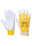 Portwest Leather 110 Grain Palm Mechanical Glove A250
