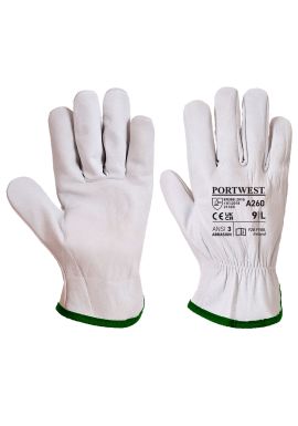Portwest Leather Driver 115 Goat Grain Glove A260