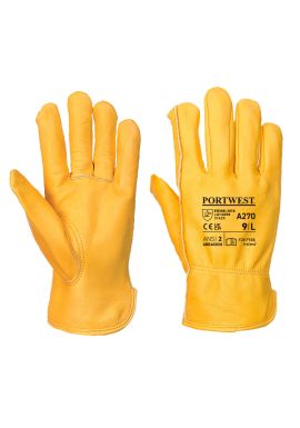 Portwest Leather Driver 100 Cow Grain Glove A270