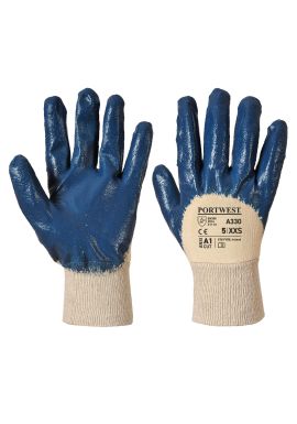 Portwest Grip 12 Nitrile Light Knitwrist Glove A330