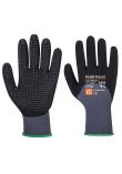 Portwest Grip 15 Nitrile Sandy 3/4 Palm Dotted Glove A353