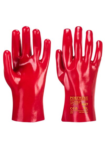 Portwest Grip 12 PVC Gauntlet 27cm A427