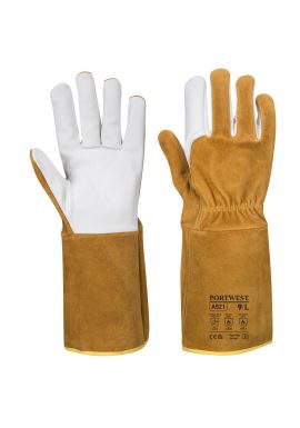 Portwest TIG Welders 220 Grain Leather Gauntlet A521