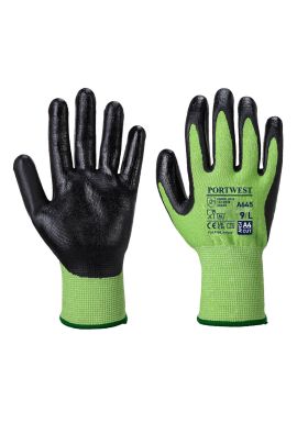 Portwest Cut D13 Nitrile Green Glove A645