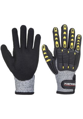 Portwest Impact C13 Nitrile Sandy Reinforced Palm Glove A722