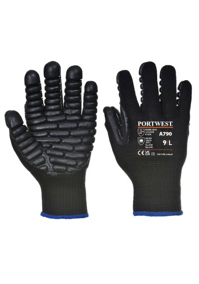Portwest Anti-Vibration 10 Rubber Chloroprene Glove A790