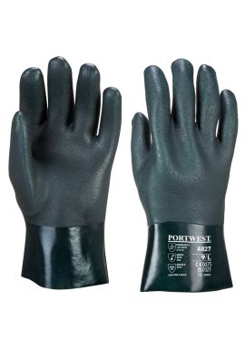 Portwest Chem 270 PVC Double Dipped Gauntlet A827