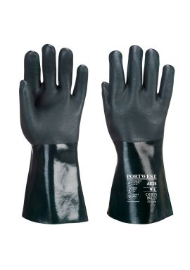 Portwest Chem 350 PVC Double Dipped Gauntlet A835