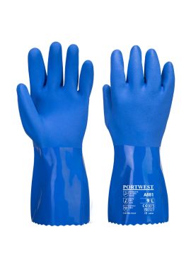 Portwest Chem 300 PVC Marine Gauntlet A881