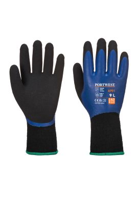 Portwest Cold 13 Latex Aqua Glove AP01