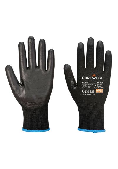 Portwest LR15 PU Touchscreen Glove (Pack of 12) AP33