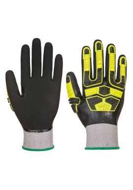 Portwest Impact D18 Nitrile Sandy TPR Waterproof Glove AP55