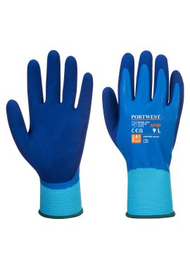 Portwest Grip 13 Latex Foam Aqua Glove AP80