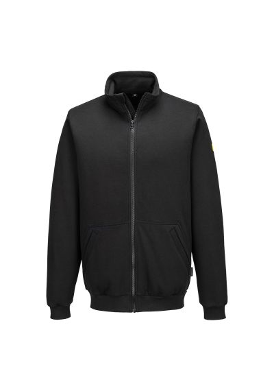Portwest Anti-Static ESD Zip Sweatshirt AS25