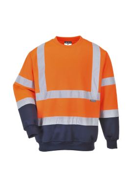 Portwest Hi-Vis Contrast Sweatshirt B306