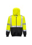 Portwest Hi-Vis Contrast Zipped Hoodie B315