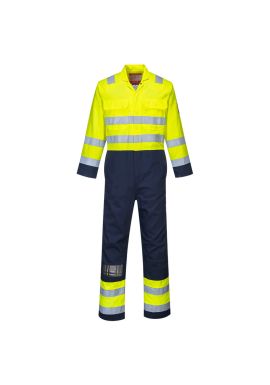 Portwest Bizflame Work Hi-Vis Contrast FR Coverall BIZ7