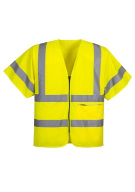 Portwest Hi-Vis Band and Brace Zip Vest S/S C372