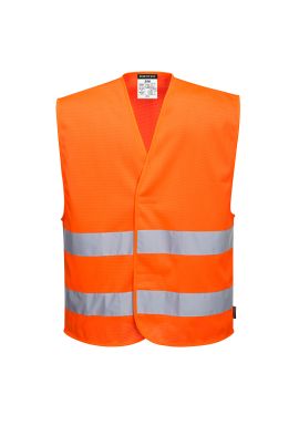 Portwest Hi-Vis Mesh Two Band Vest C374