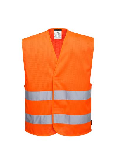 Portwest Hi-Vis Mesh Two Band Vest C374