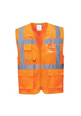 Portwest Athens Hi-Vis Mesh Executive Vest C376